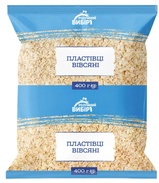 Пластівці 400г Розумний вибір Екстра №1